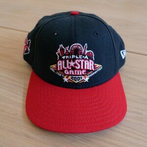 Vintage Snapback Cap // New Era 2001 Triple-A All Star Game Hat
